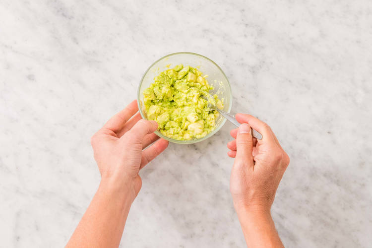 Förbered guacamole