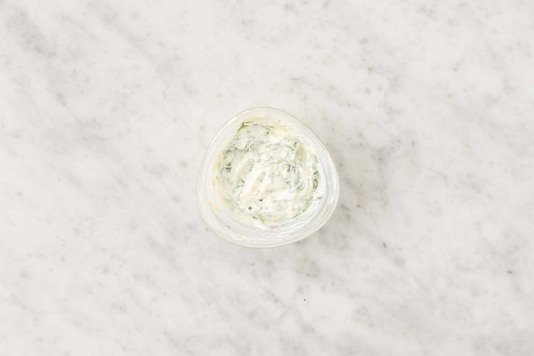 Lav basilikumricotta