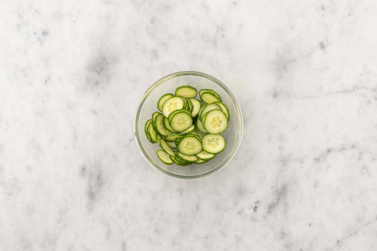 Préparer le concombre à l'aigre-douce