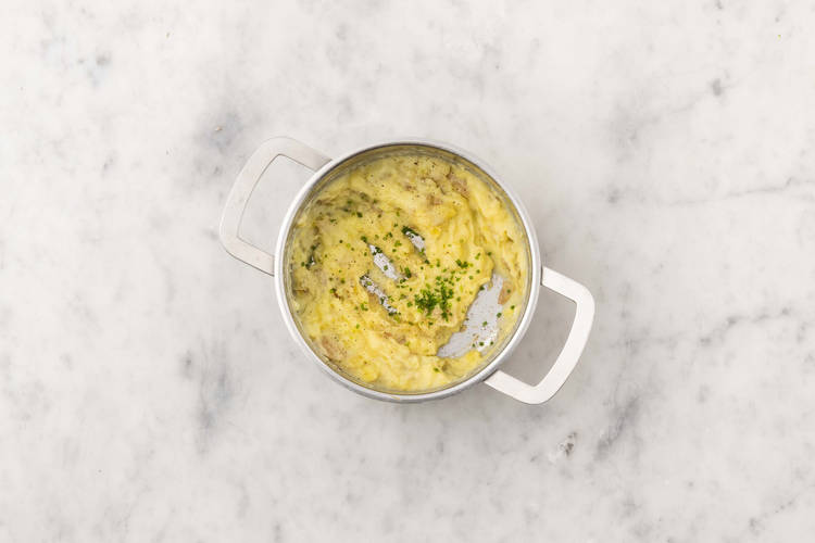 Préparer la purée de pommes de terre