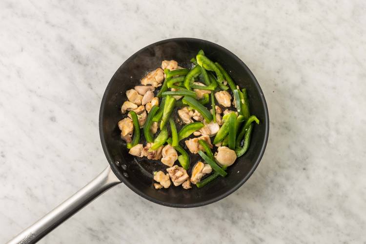 Stir-Fry the Chicken