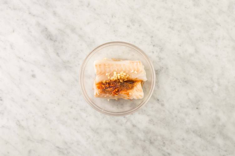 Marinate the Cod