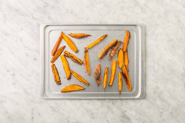 Roast the Sweet Potatoes