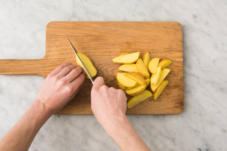 Aardappelen voorkoken