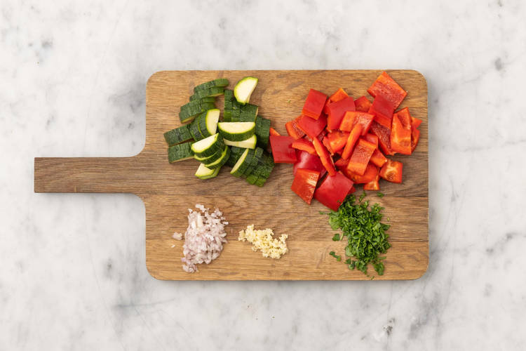 Préparer les légumes