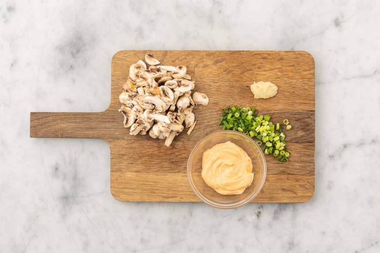 Prep and toast sesame seeds