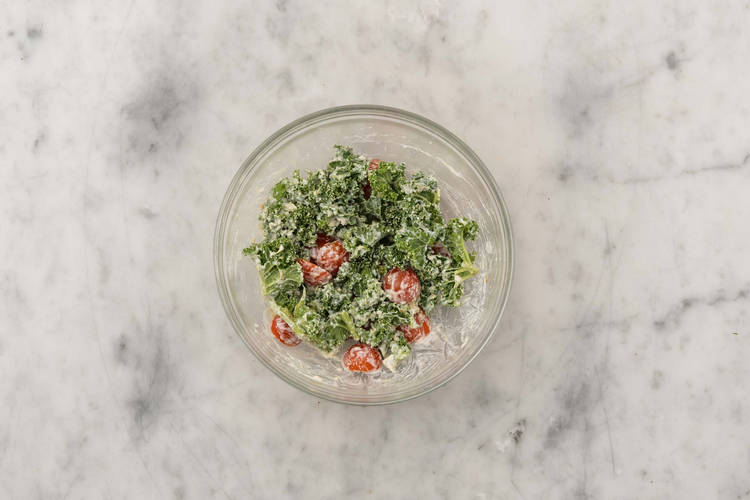 Préparer la salade César