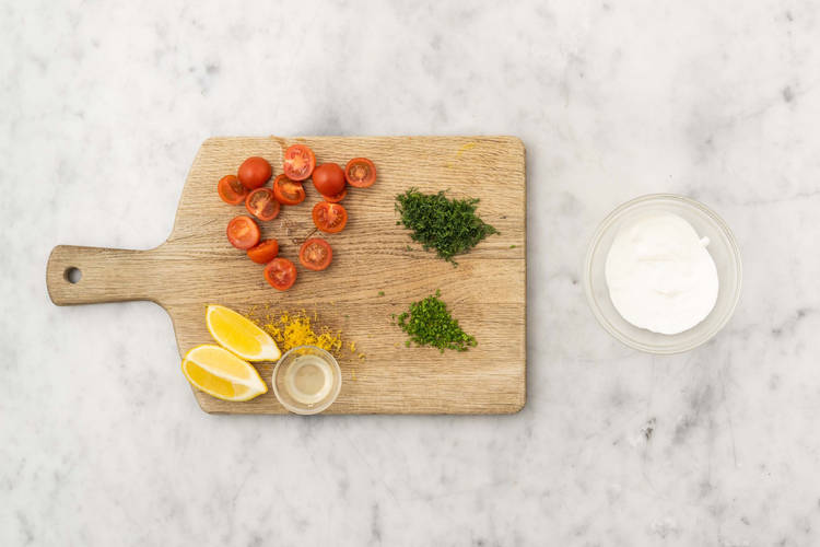 Prep and make dressing