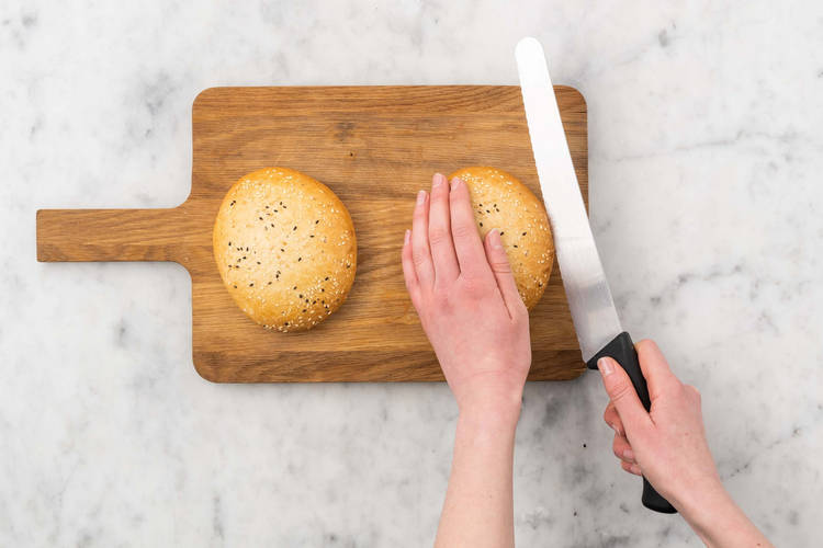 Fladenbrot erwärmen