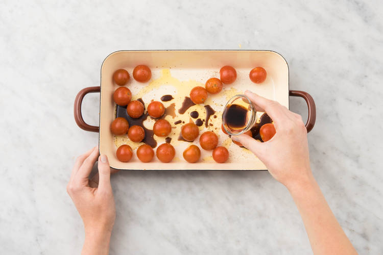 Cuire les tomates cerises