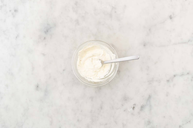 Make ranch and warm tortillas