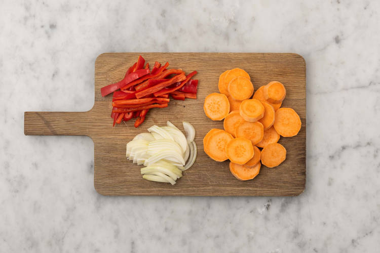 Ofengemüse vorbereiten