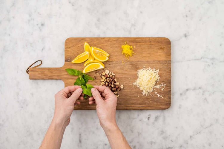 Préparer les aromates