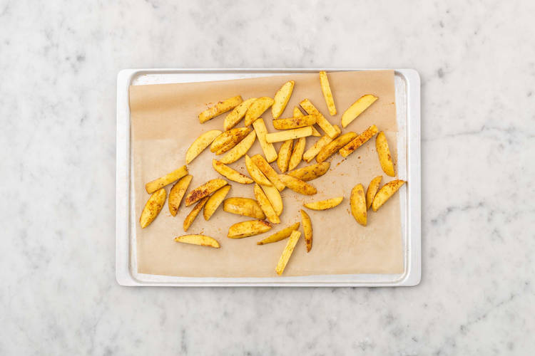 Préparer les frites