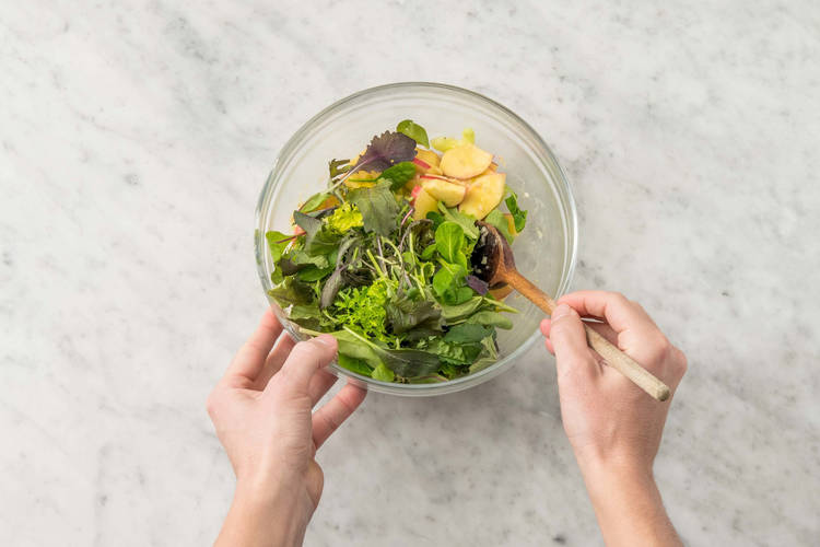 Faire la salade