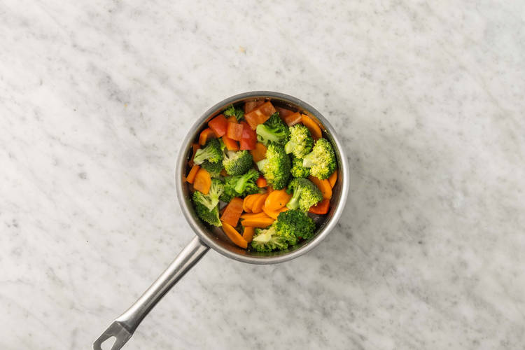 Tilbered grønnsaker