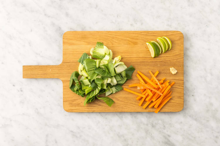 Forbered grøntsager