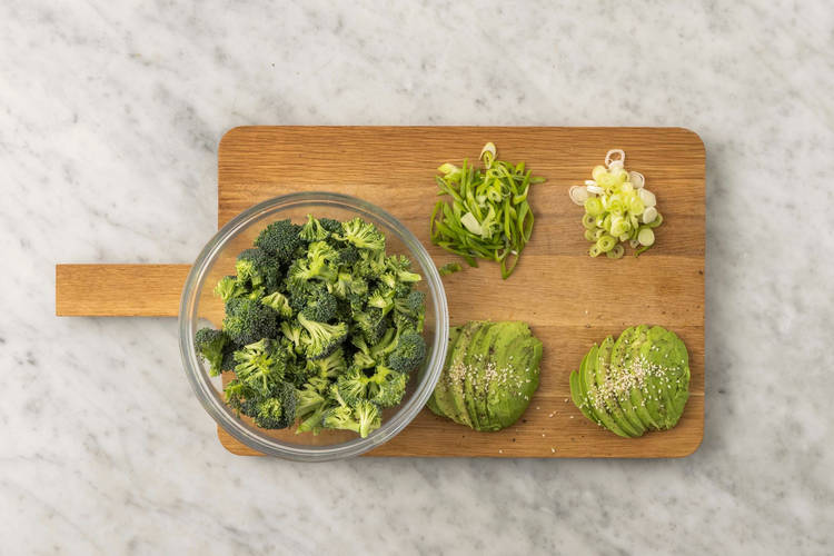 Förbered grönsaker