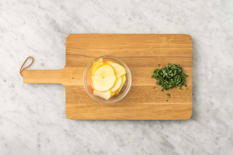 Forbered frukt og grønt