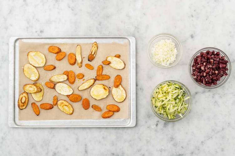 Förbered grönsaker