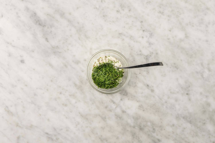 Blanda dillyoghurt