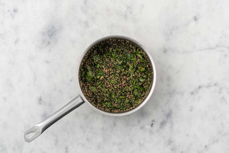 Blanda spenat & quinoa