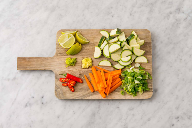 Förbered grönsaker