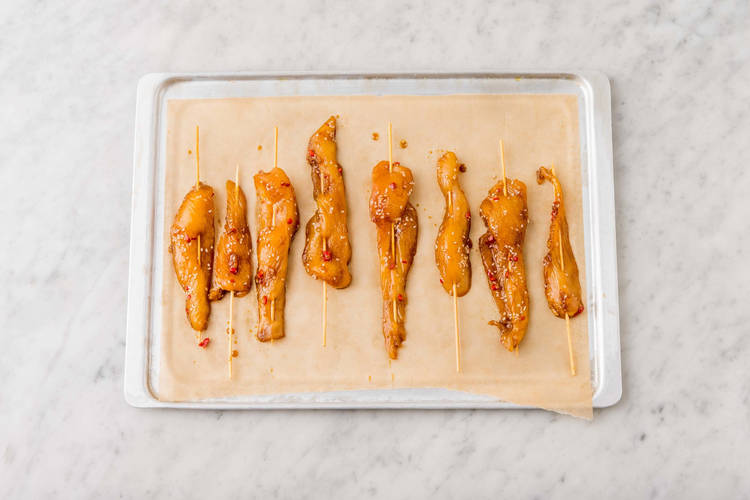 Tillaga kycklingspett