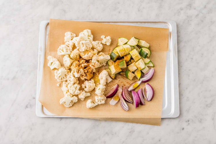 Förbered grönsaker