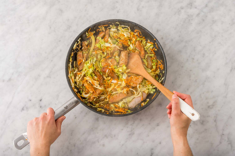 Tillsätt grönsaker