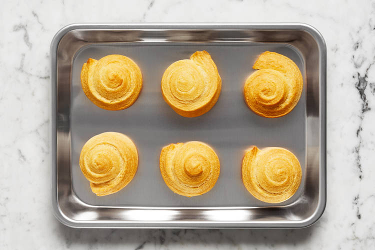 Bake Swirls & Finish Rice