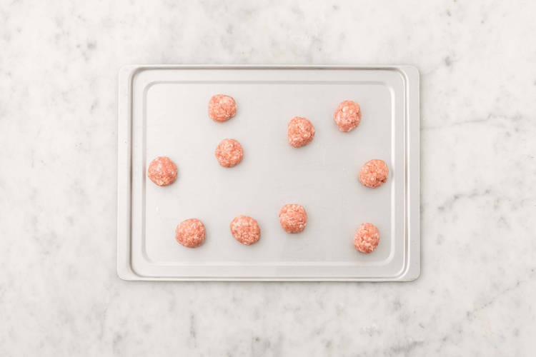 Form and roast meatballs