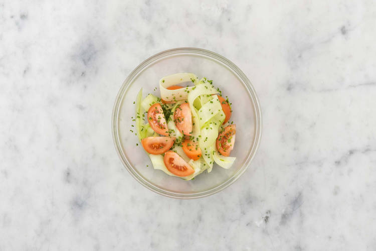 Salade mengen