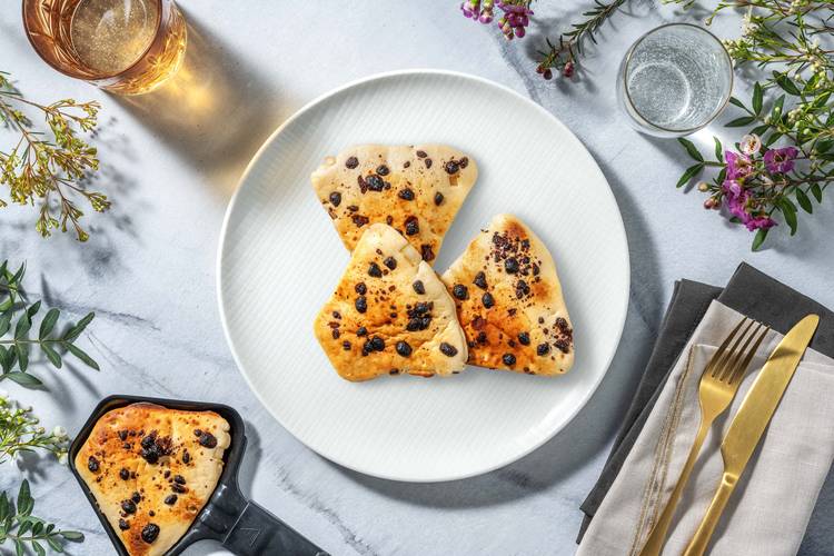 Chocolade-peer pannenkoeken