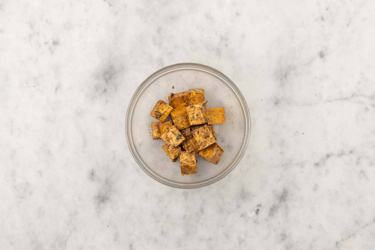 Tofu marinieren