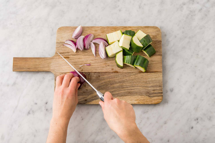 Förbered grönsaker