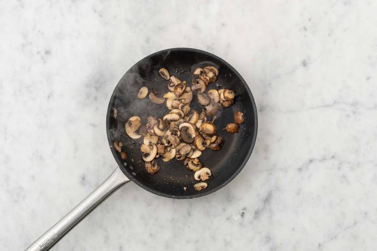 Cook the Mushrooms