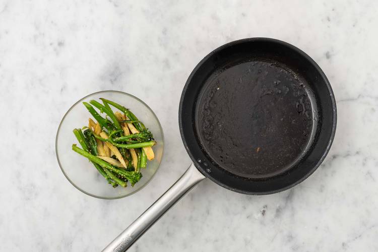 Add the Sesame Seeds