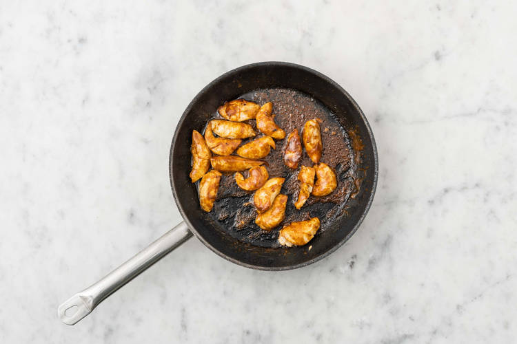 Faire cuire le poulet