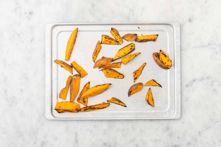 Faire rôtir les patates douces