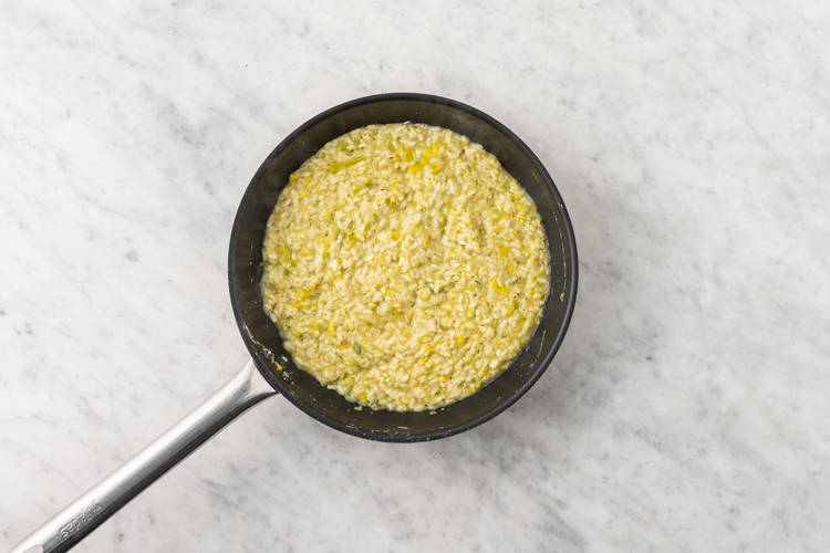 Apprêter le risotto