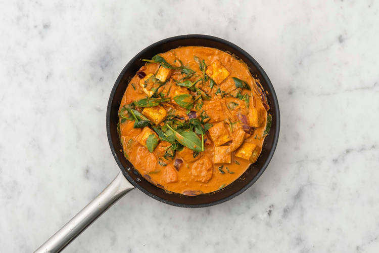 Curry fertigstellen