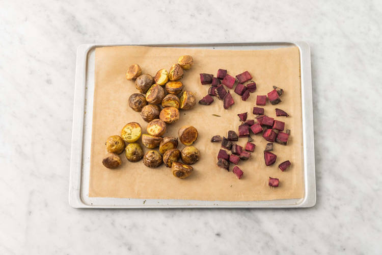 Rosta potatis och rödbeta