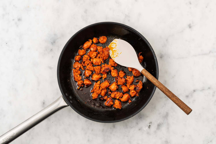 Faire cuire le chorizo