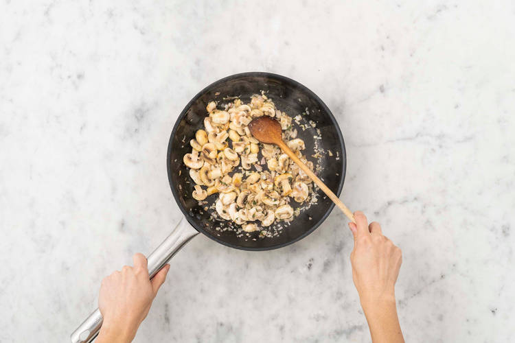 Faire cuire les champignons