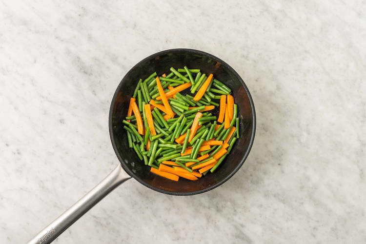 Cuocere le verdure