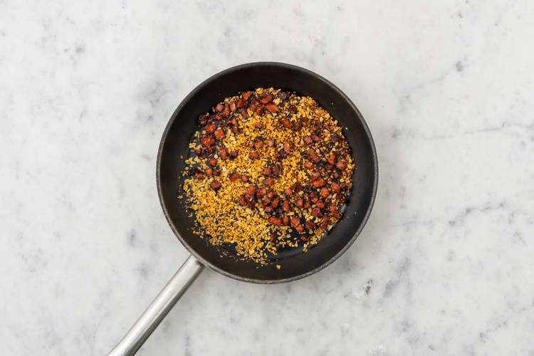 Make the Chorizo Crumb