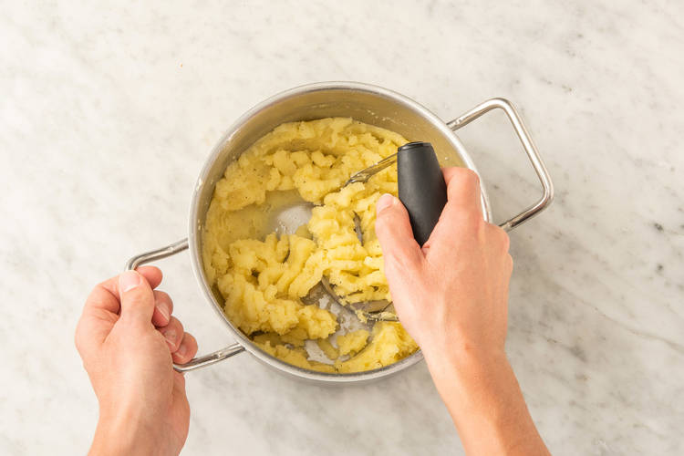 Préparer la purée