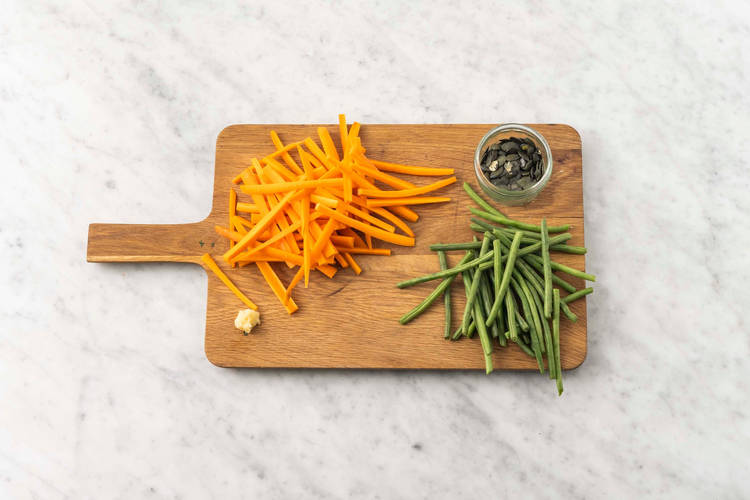 Preparare gli ingredienti