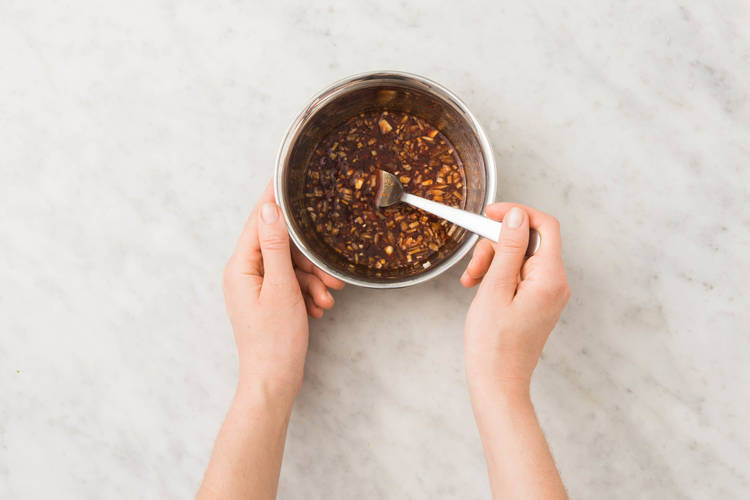 Préparer la vinaigrette